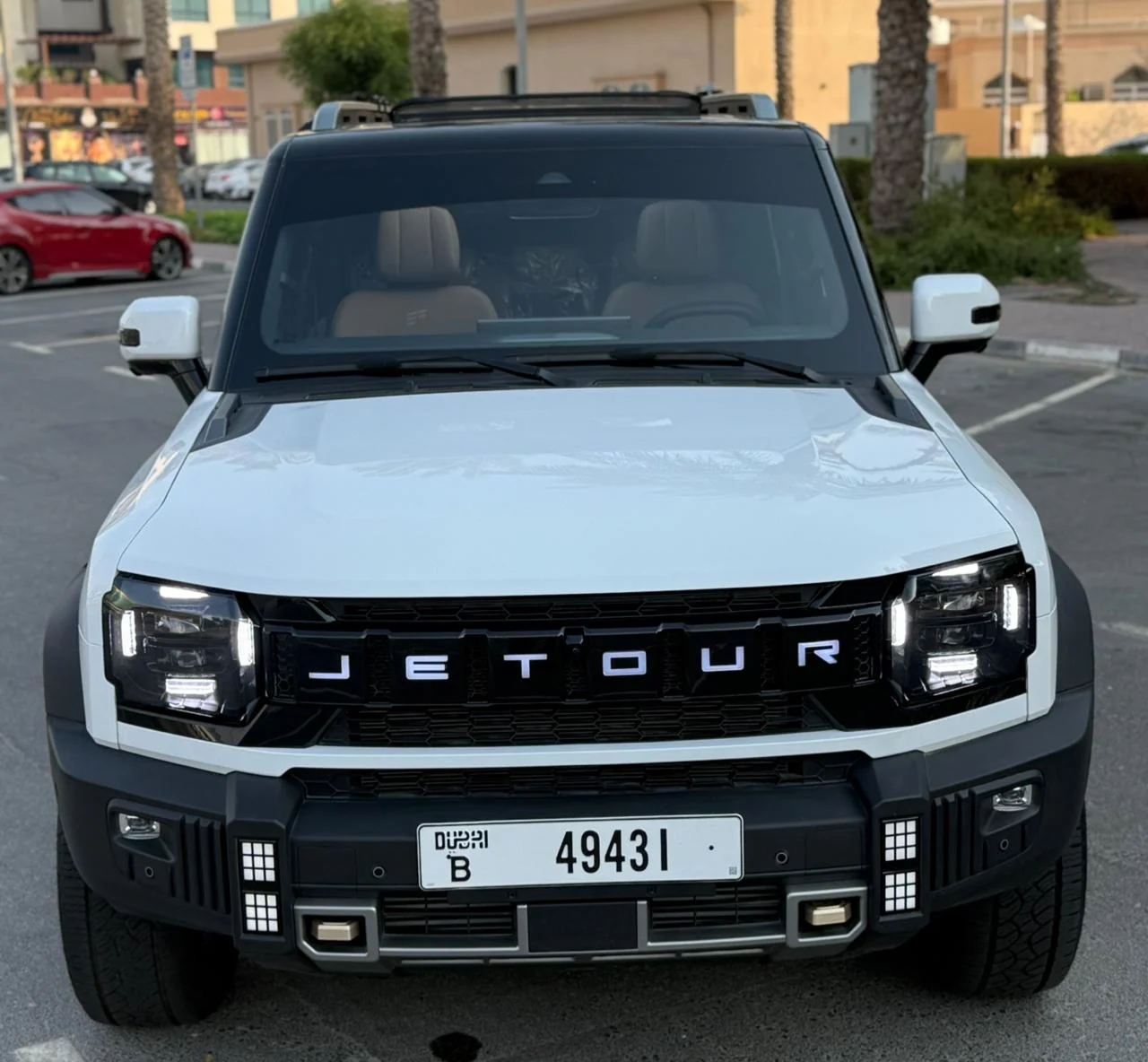 Jetour luxury car rental in Dubai