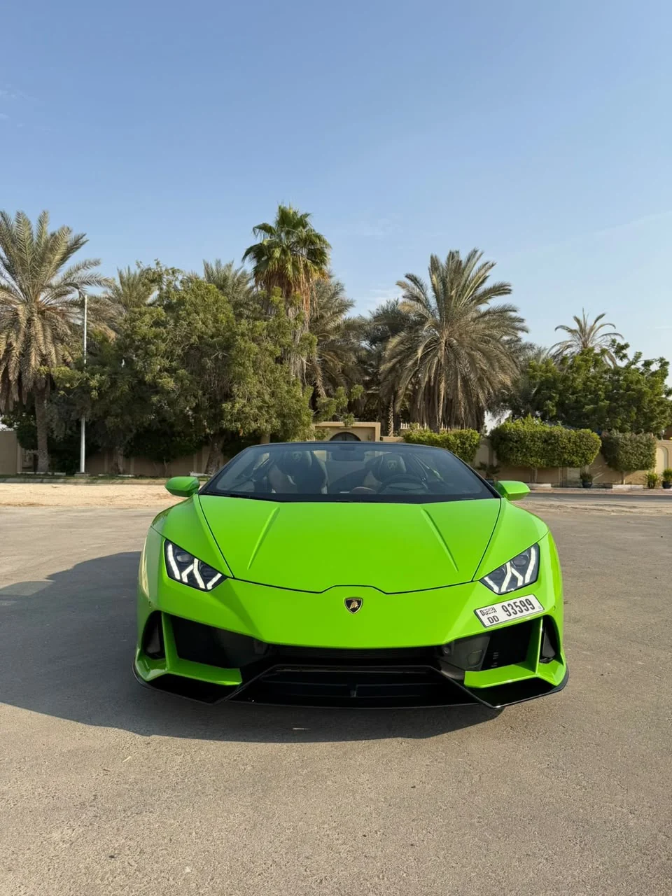 2024 Lamborghini Huracan Evo Spyder Green, view 2