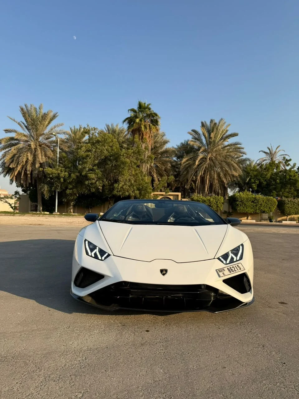 2023 Lamborghini Huracan Evo Spyder White, view 3