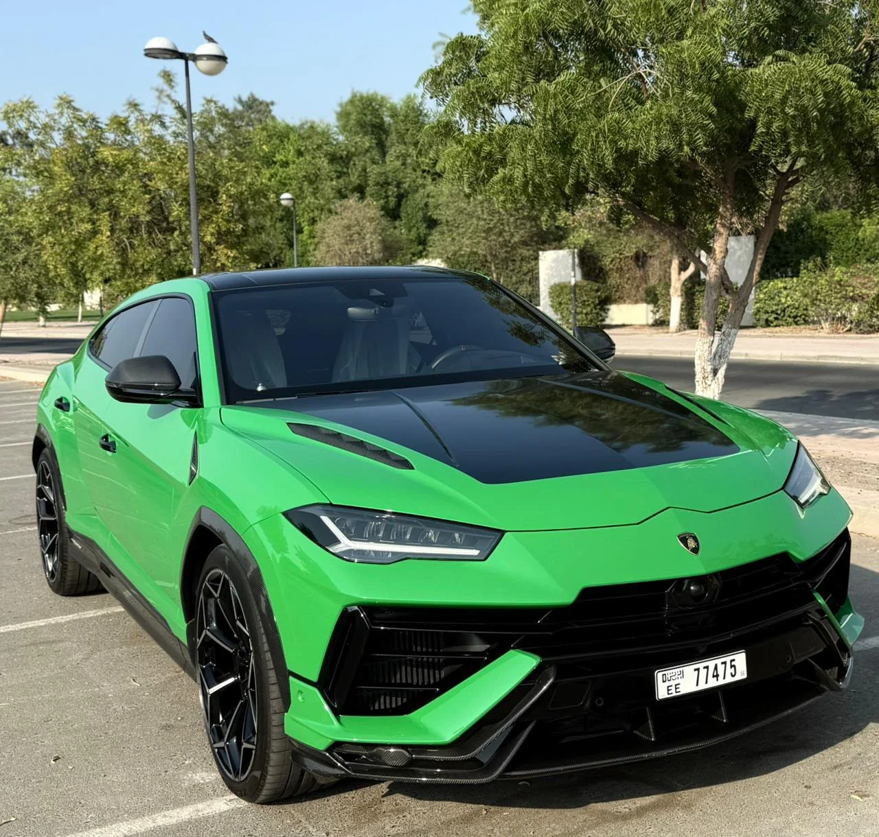 2024 Lamborghini Urus Performante Green, view 1