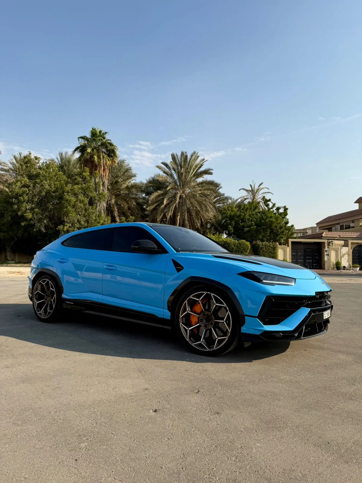 2024 Lamborghini Urus Performante S Blue, view 2