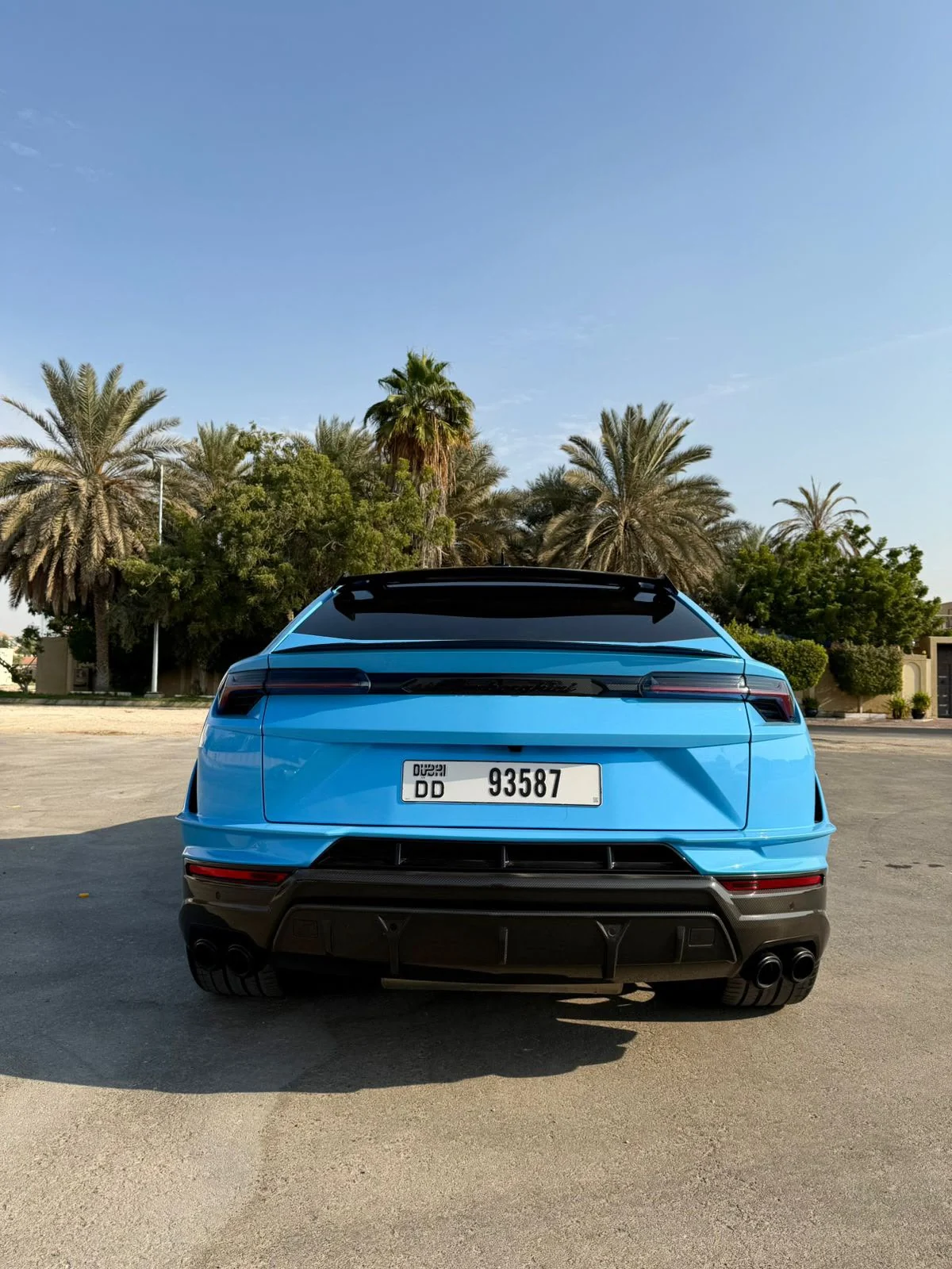 2024 Lamborghini Urus Performante S Blue, view 3