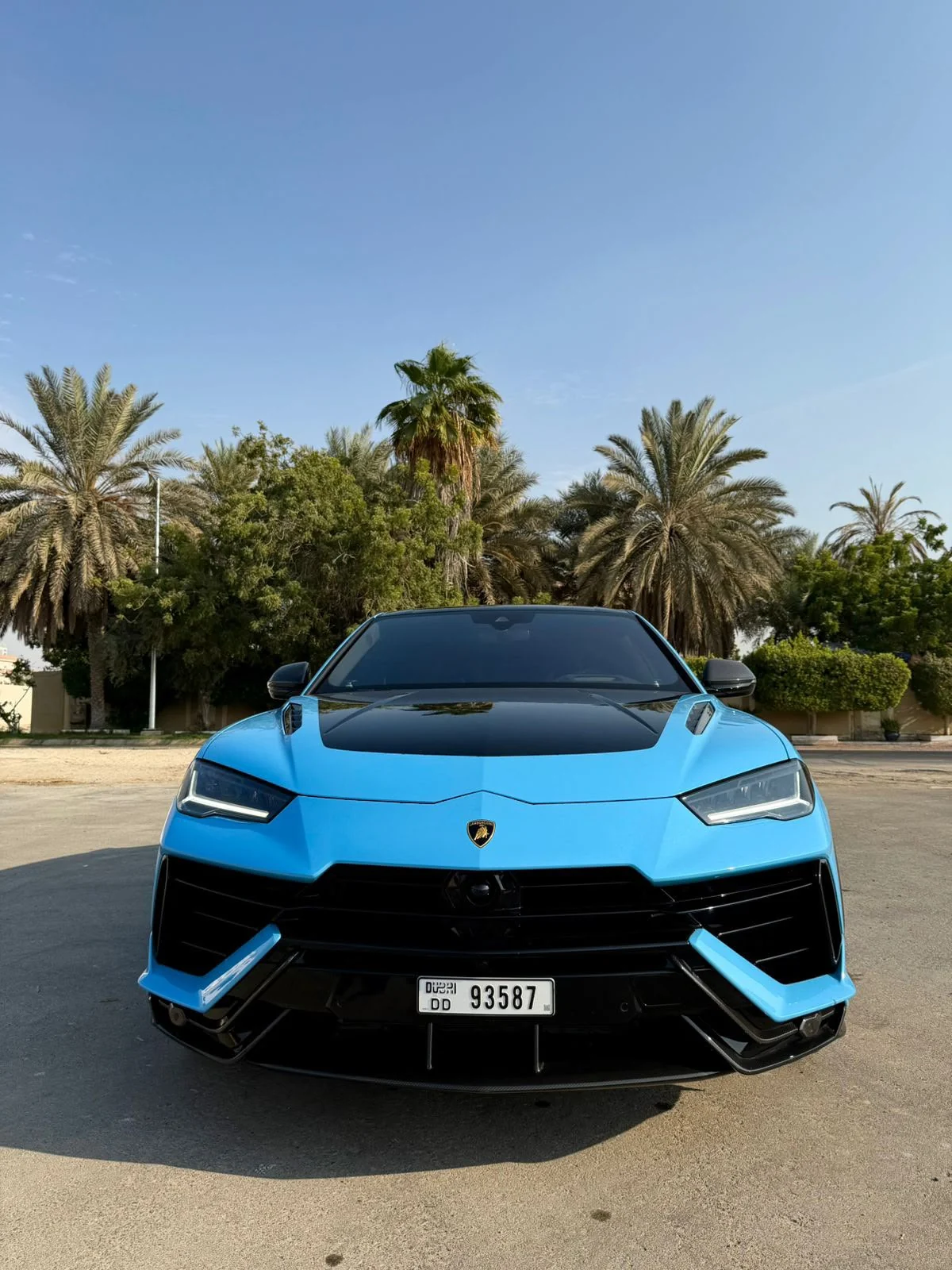 2024 Lamborghini Urus Performante S Blue, view 4