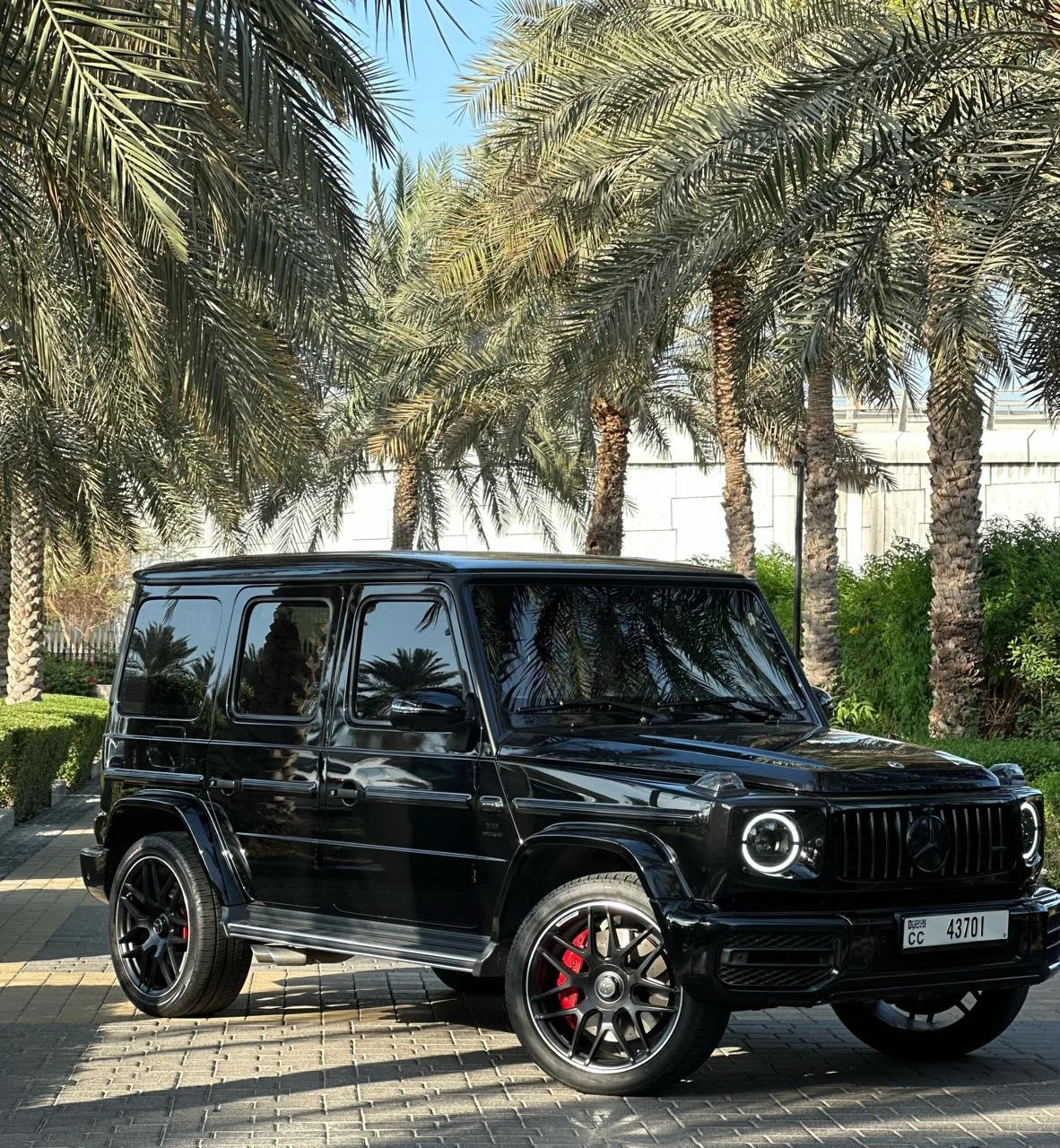 2024 Mercedes-AMG G63 Black, view 3