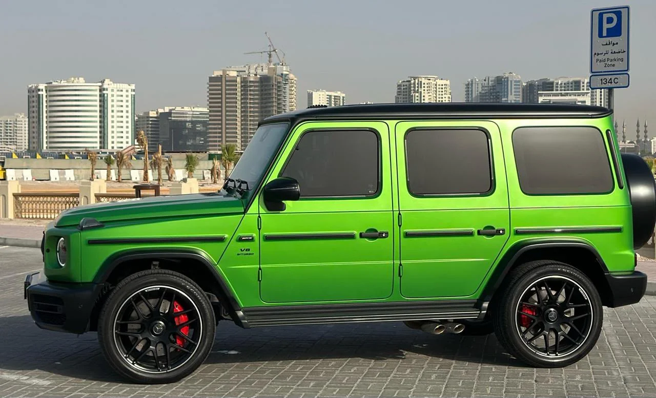 2024 Mercedes-AMG G63 Green, view 1