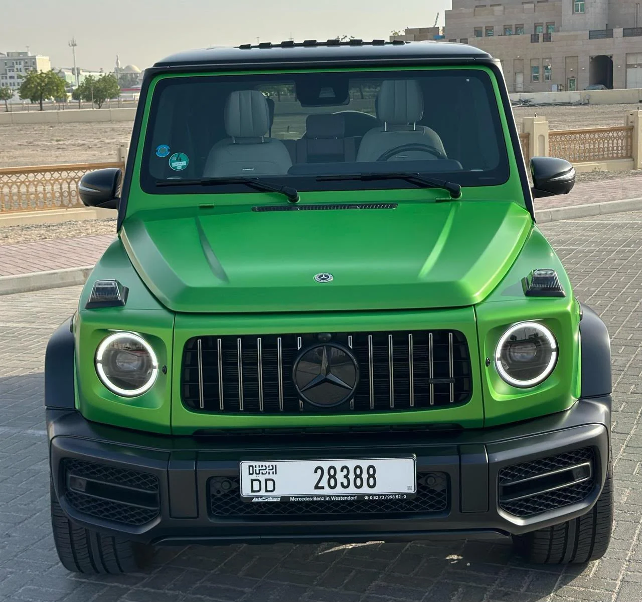 2024 Mercedes-AMG G63 Green, view 4