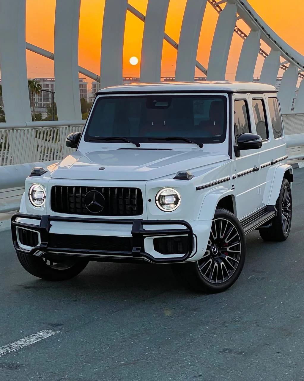 2024 Mercedes-AMG G63 White, view 2