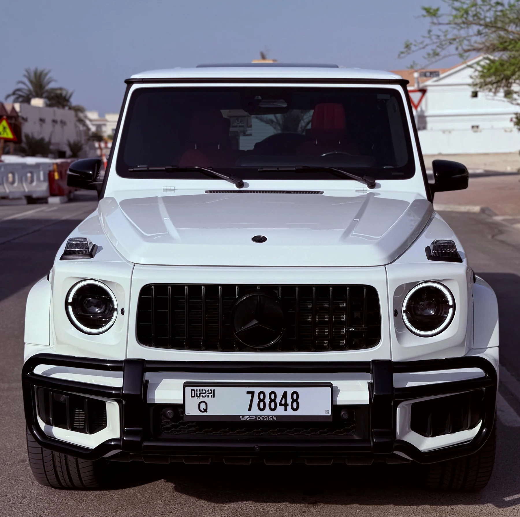2025 Mercedes-AMG G63 White, view 2