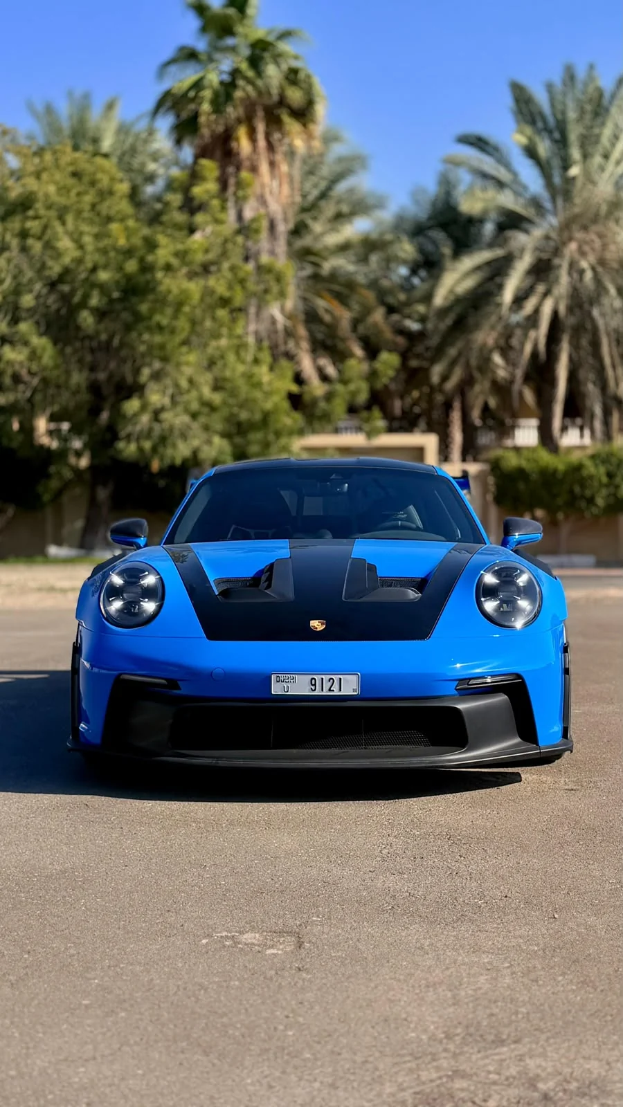 2025 Porsche 911 GT3 RS Blue, view 1