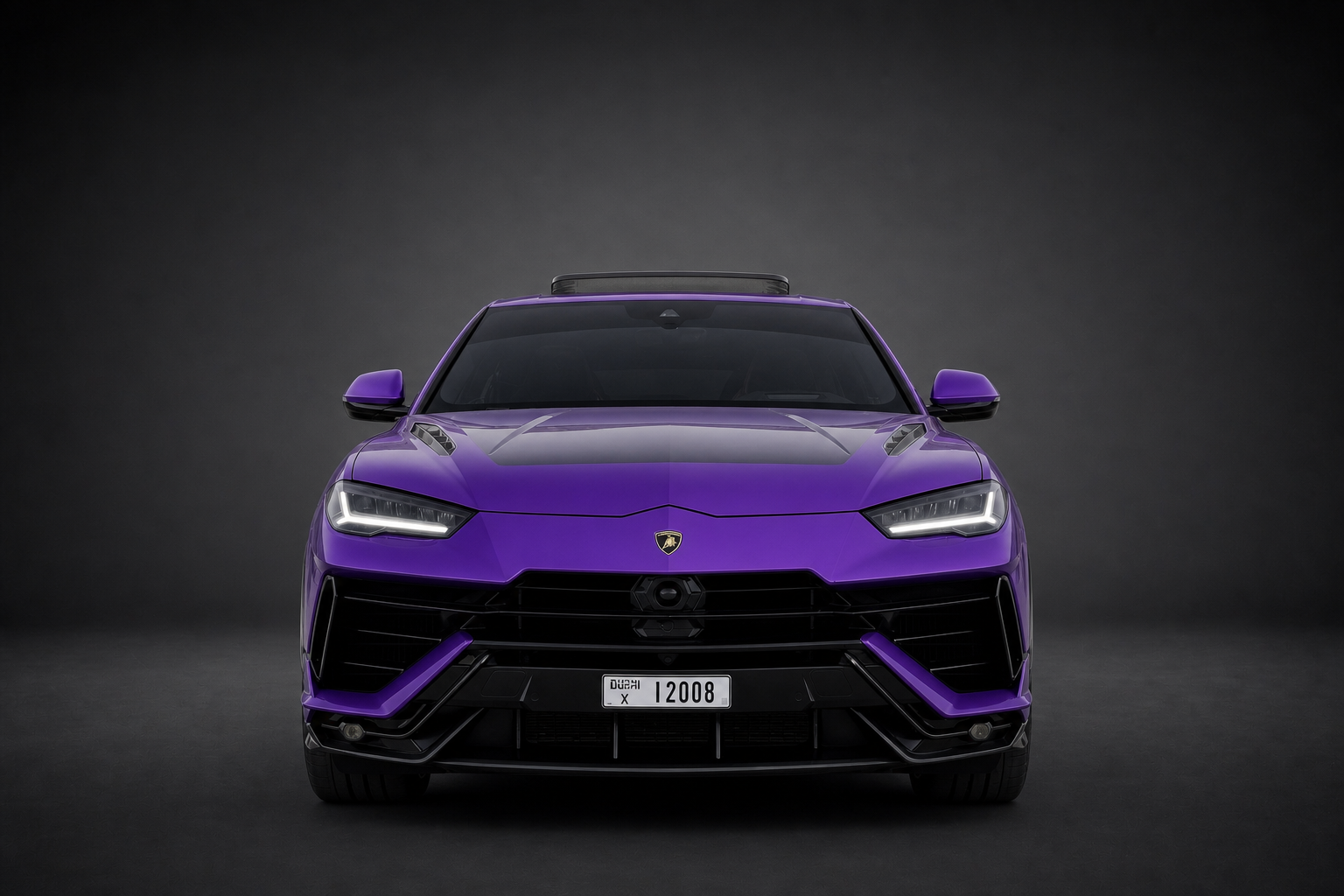 2024 Lamborghini Urus Performante Violet luxury car rental in Dubai