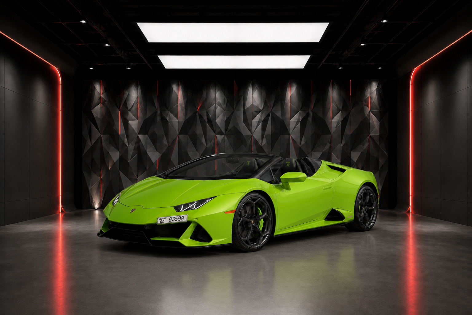 Lamborghini rental cars in Dubai