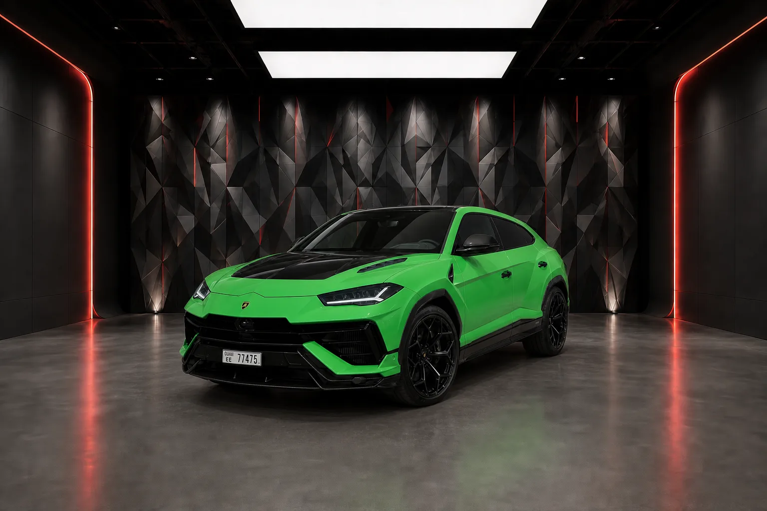 Lamborghini Urus rental collection in Dubai