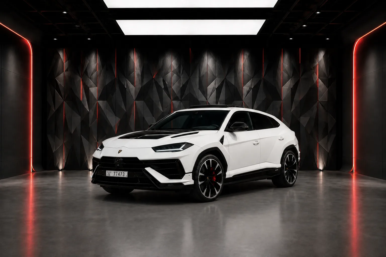 2024 Lamborghini Urus S White luxury car rental in Dubai