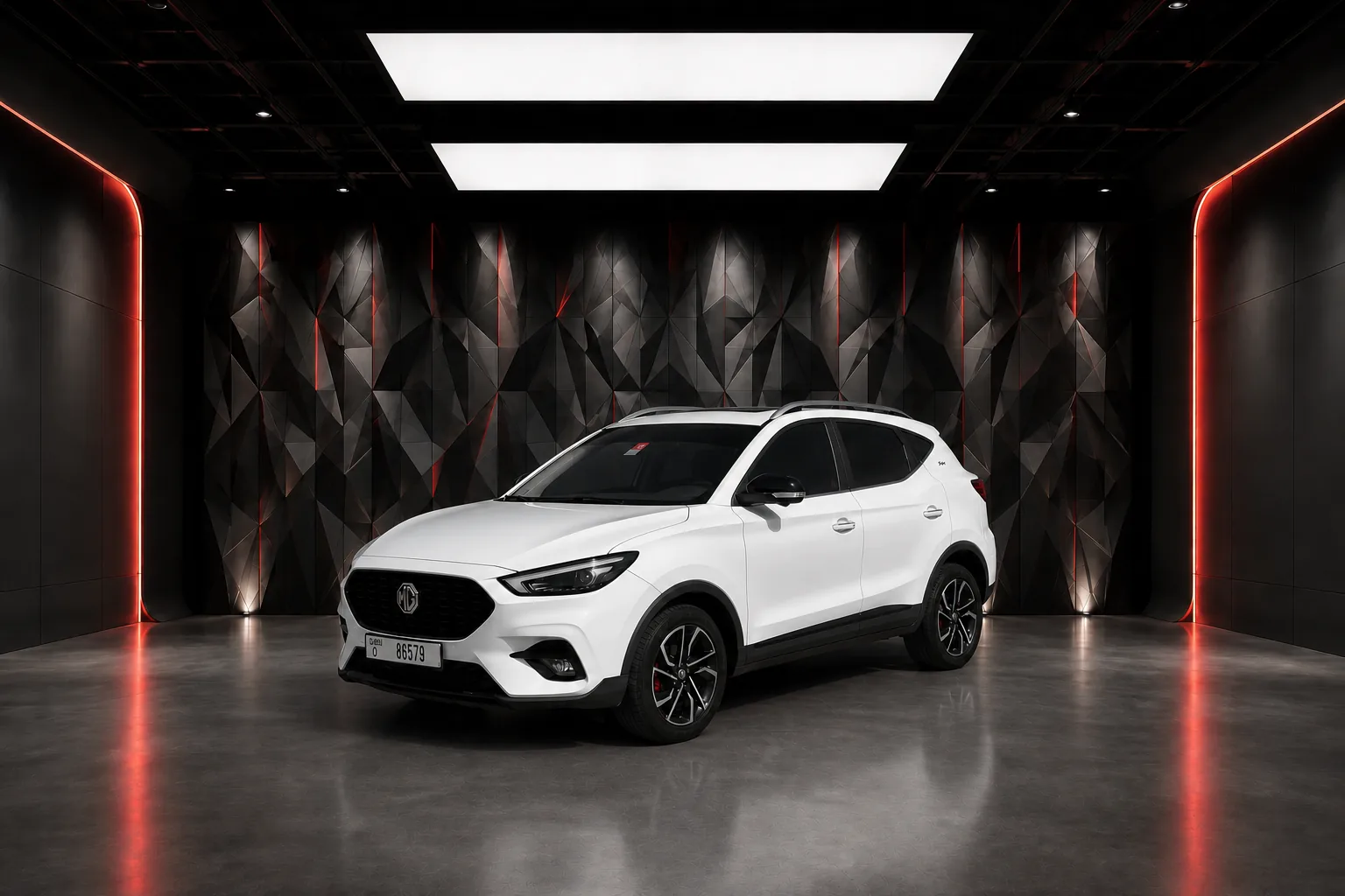 MG ZS rental collection in Dubai